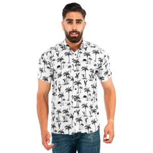 پیراهن مردانه هاوایی Zima مدل 39028