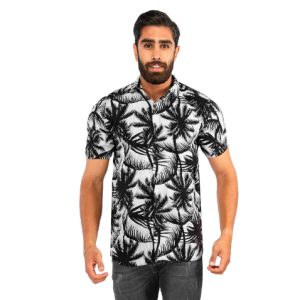پیراهن مردانه هاوایی Kiyan مدل 38976