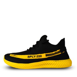 کفش ورزشی Sply-350 مردانه مشکی زرد مدلYogi