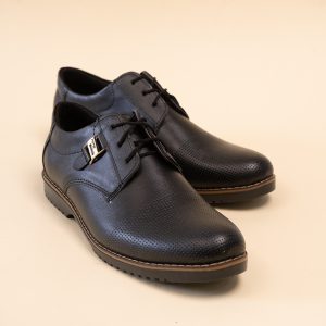 کفش رسمی مردانه مشکی سگکی سوزنی مدل D40