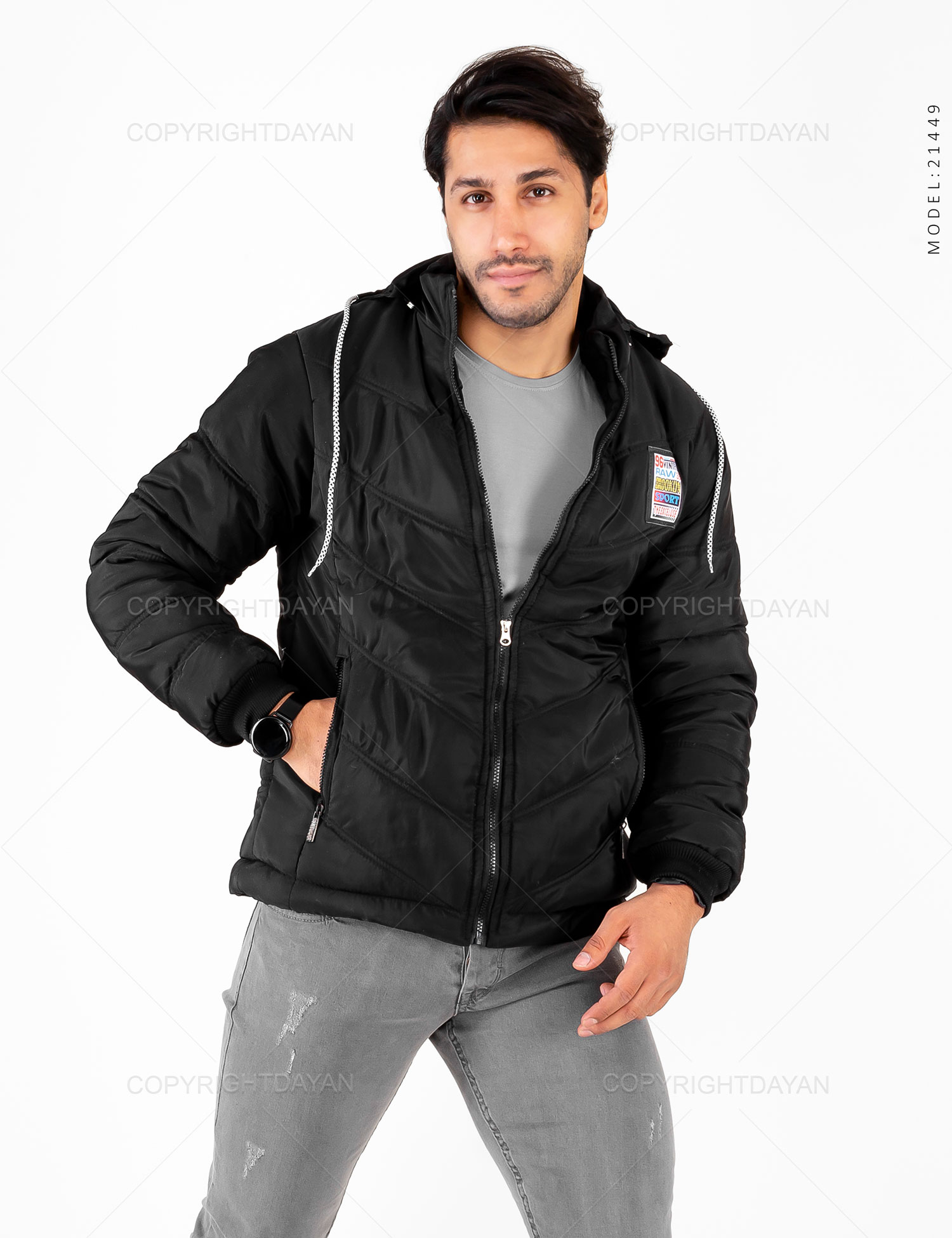کاپشن مردانه Emery مدل 21449