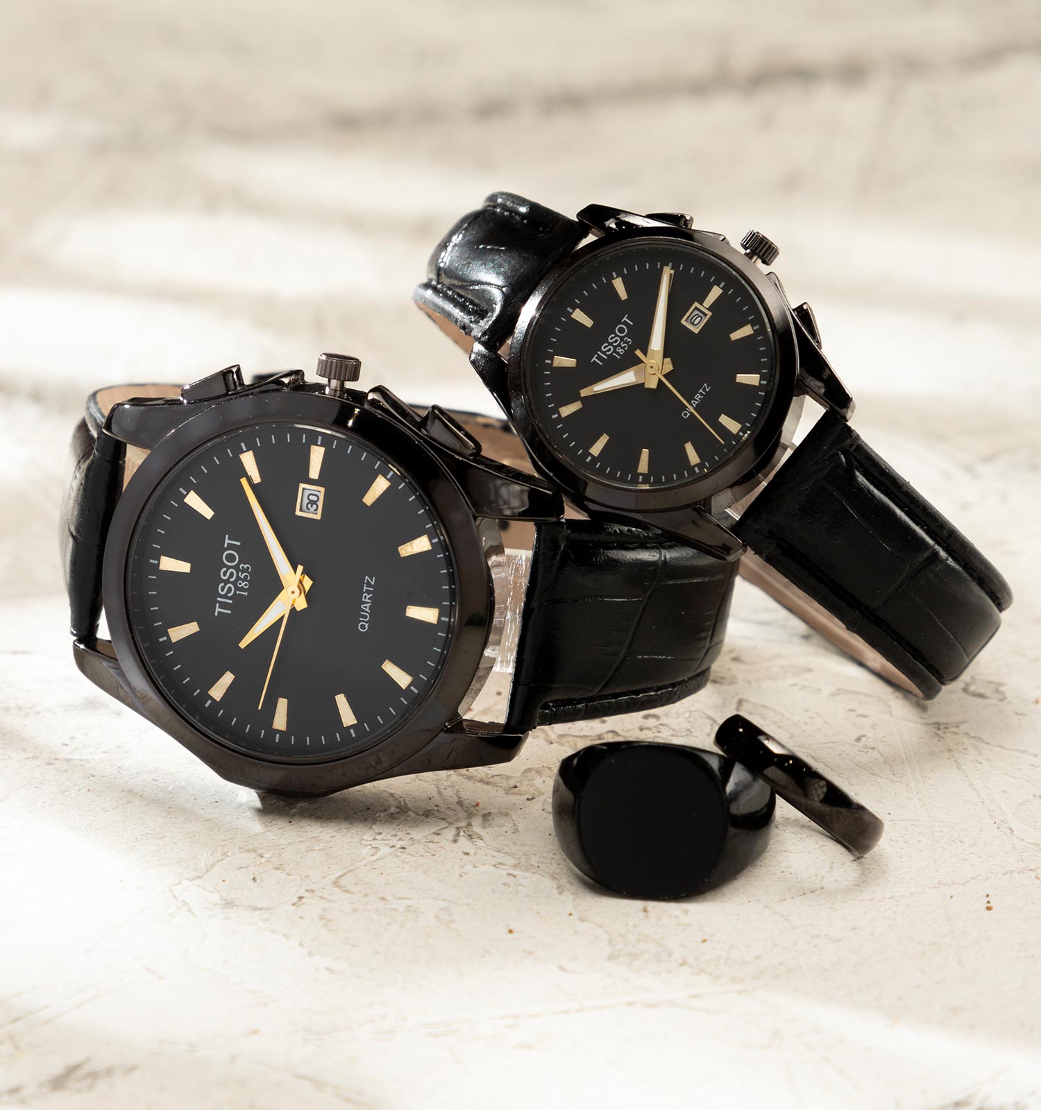 ست ساعت مچی عقربه ای Tissot مدل 39470