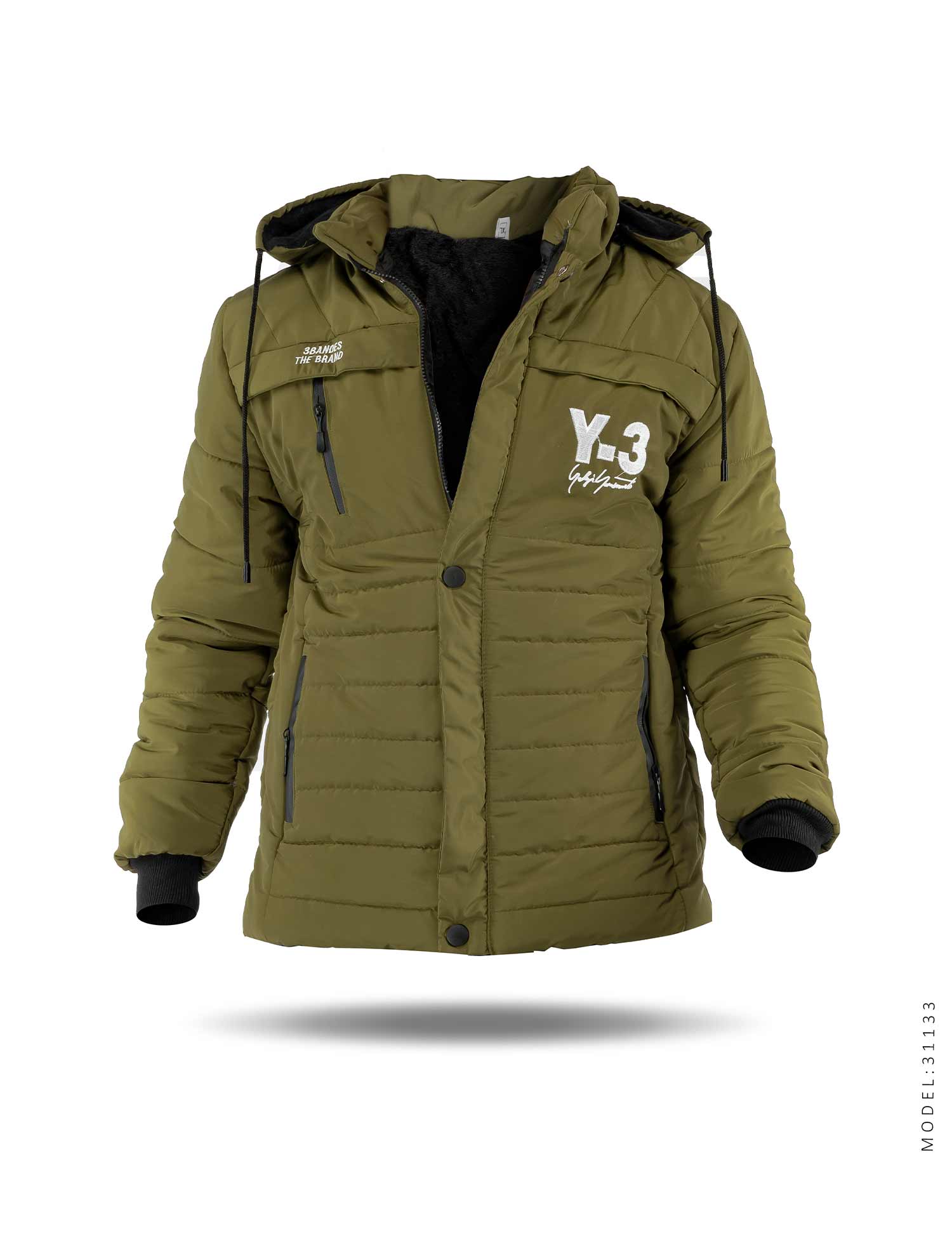 کاپشن مردانه اسپرت Y – 3 مدل 31133