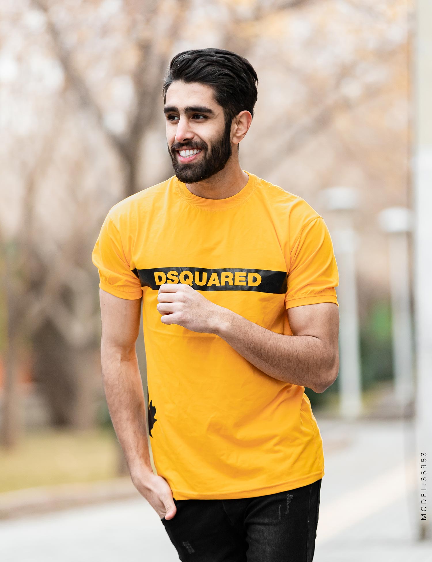 تیشرت مردانه Dsquared مدل 35953