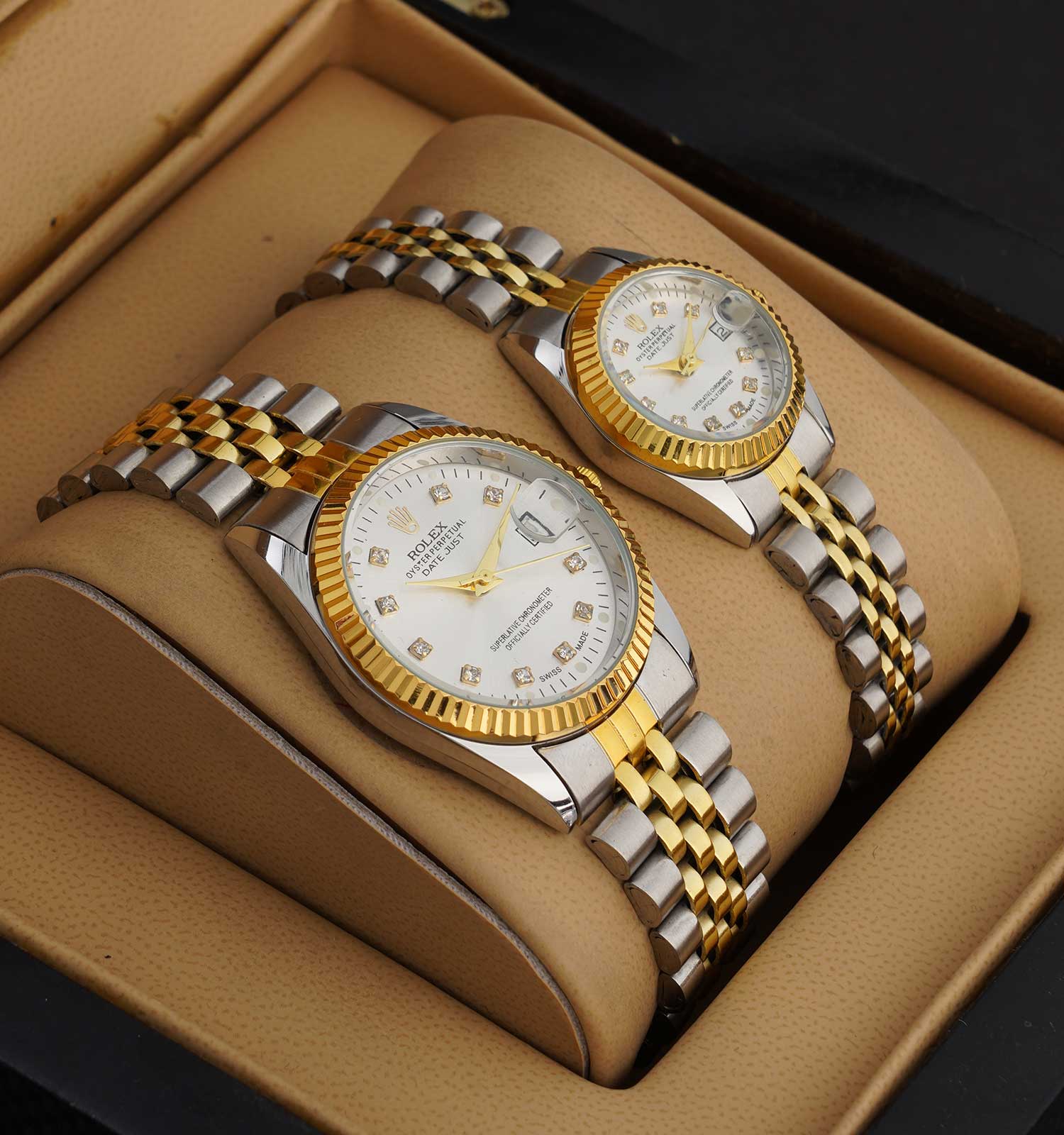 ست ساعت مچی استیل Rolex مدل 37565