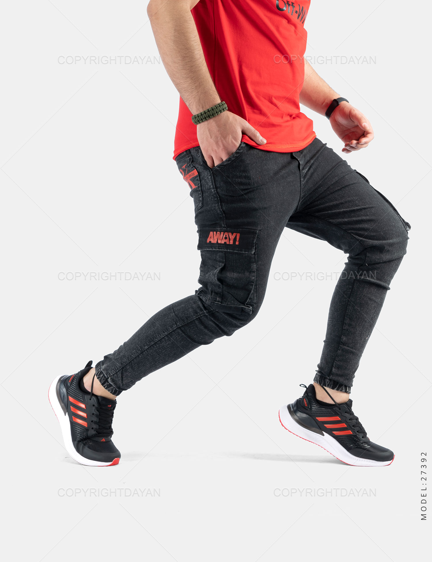 شلوار اسلش مردانه Rayan مدل 27392