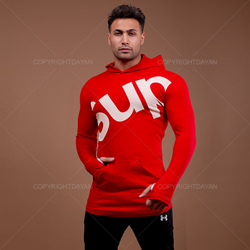 سویشرت مردانه Supreme مدل Olta