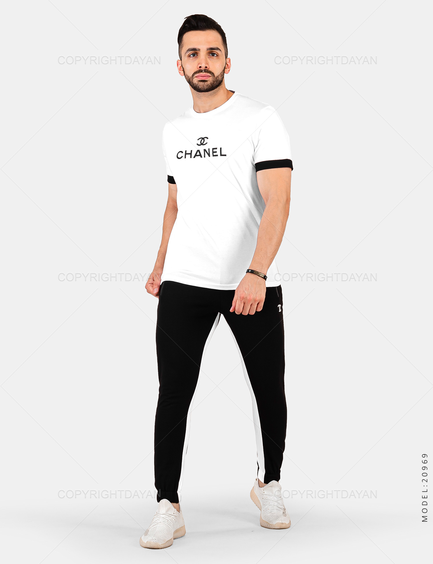 ست تیشرت شلوار مردانه Chanel مدل 20969