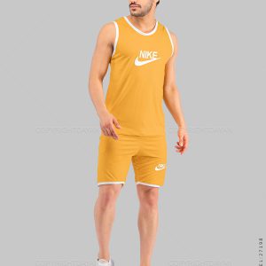 ست رکابی شلوارک مردانه Nike مدل 27198
