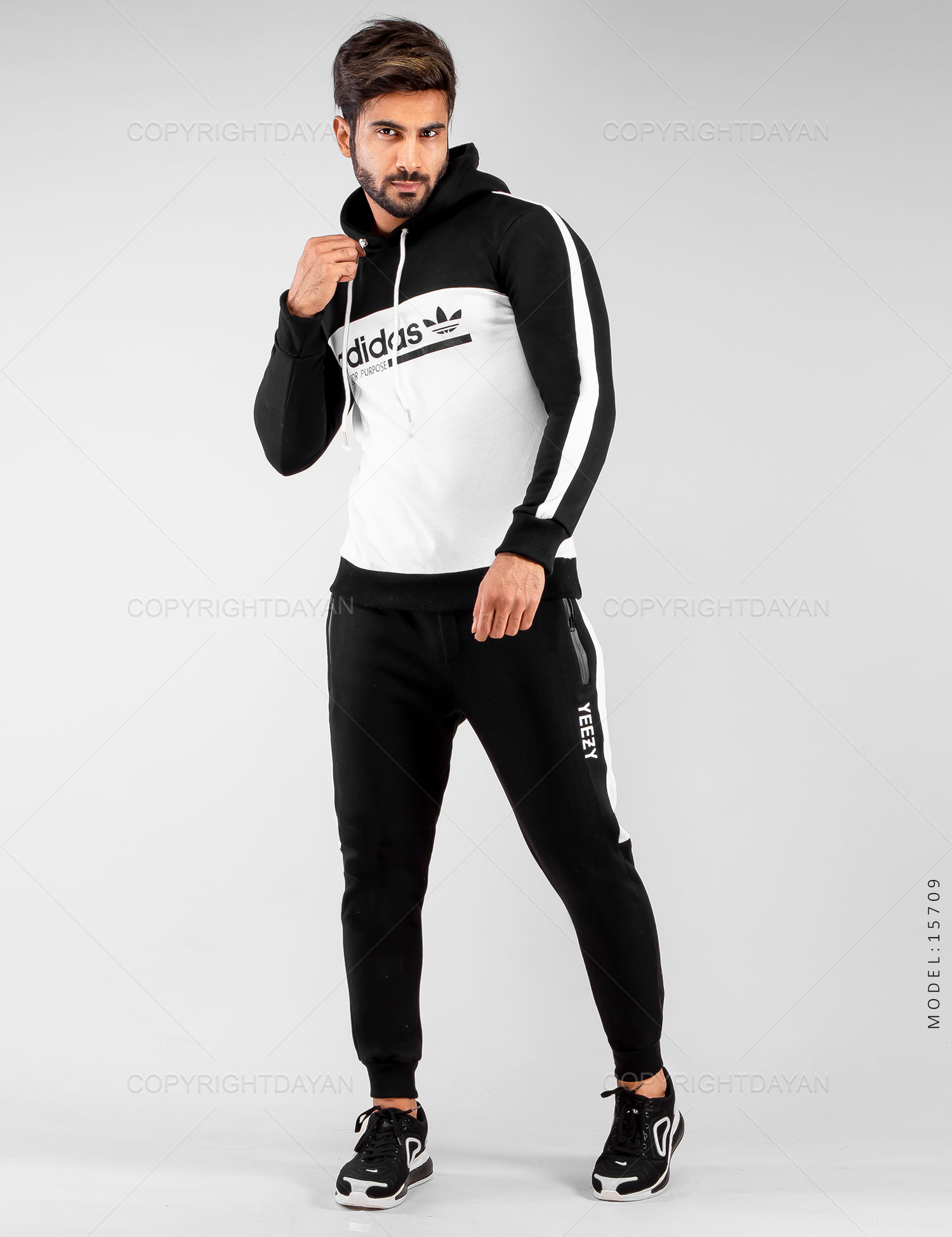 ست سویشرت شلوار مردانه Adidas مدل 15709