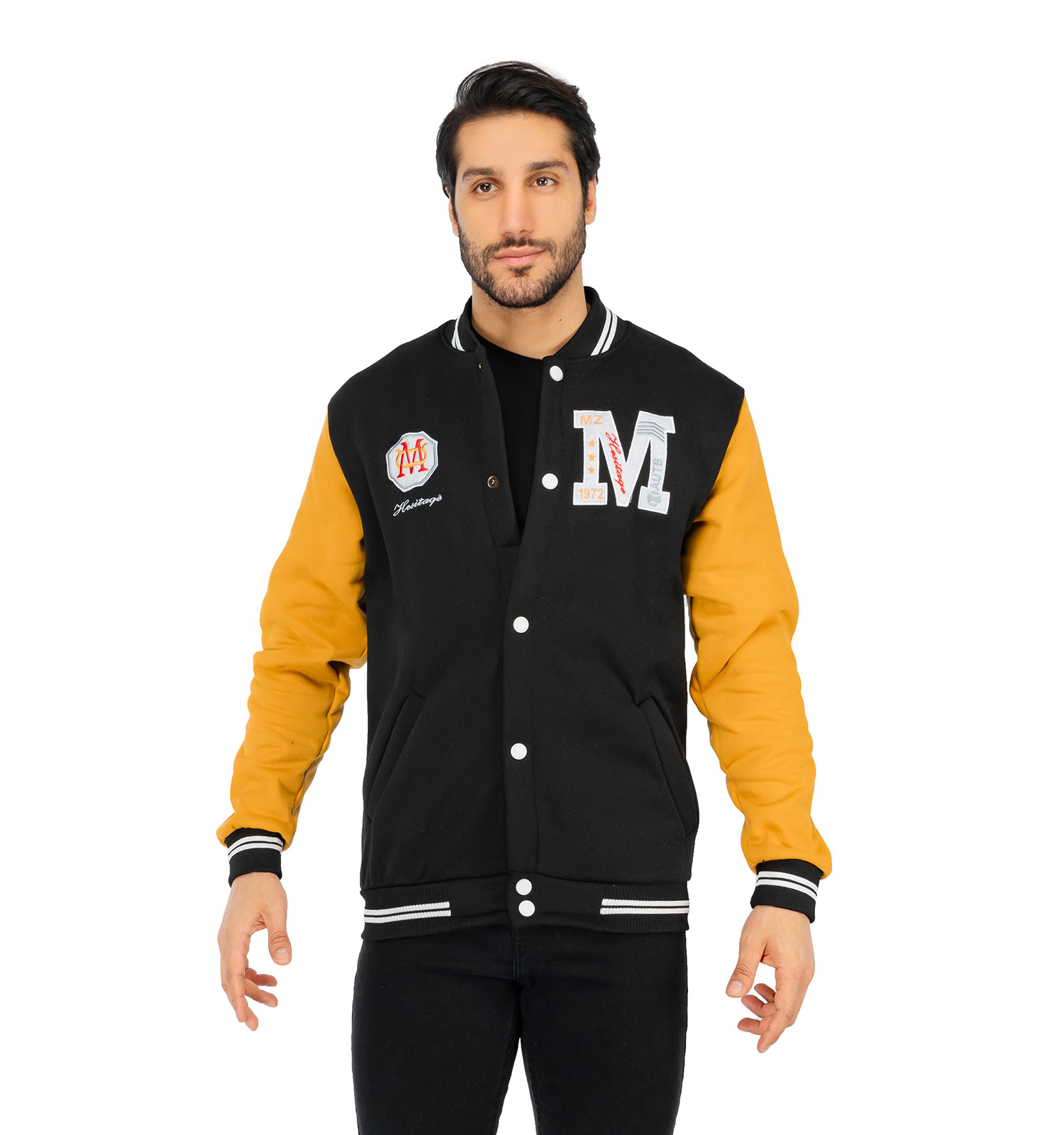 سویشرت بیسبالی مردانه Alvin یقه گرد مدل 41255