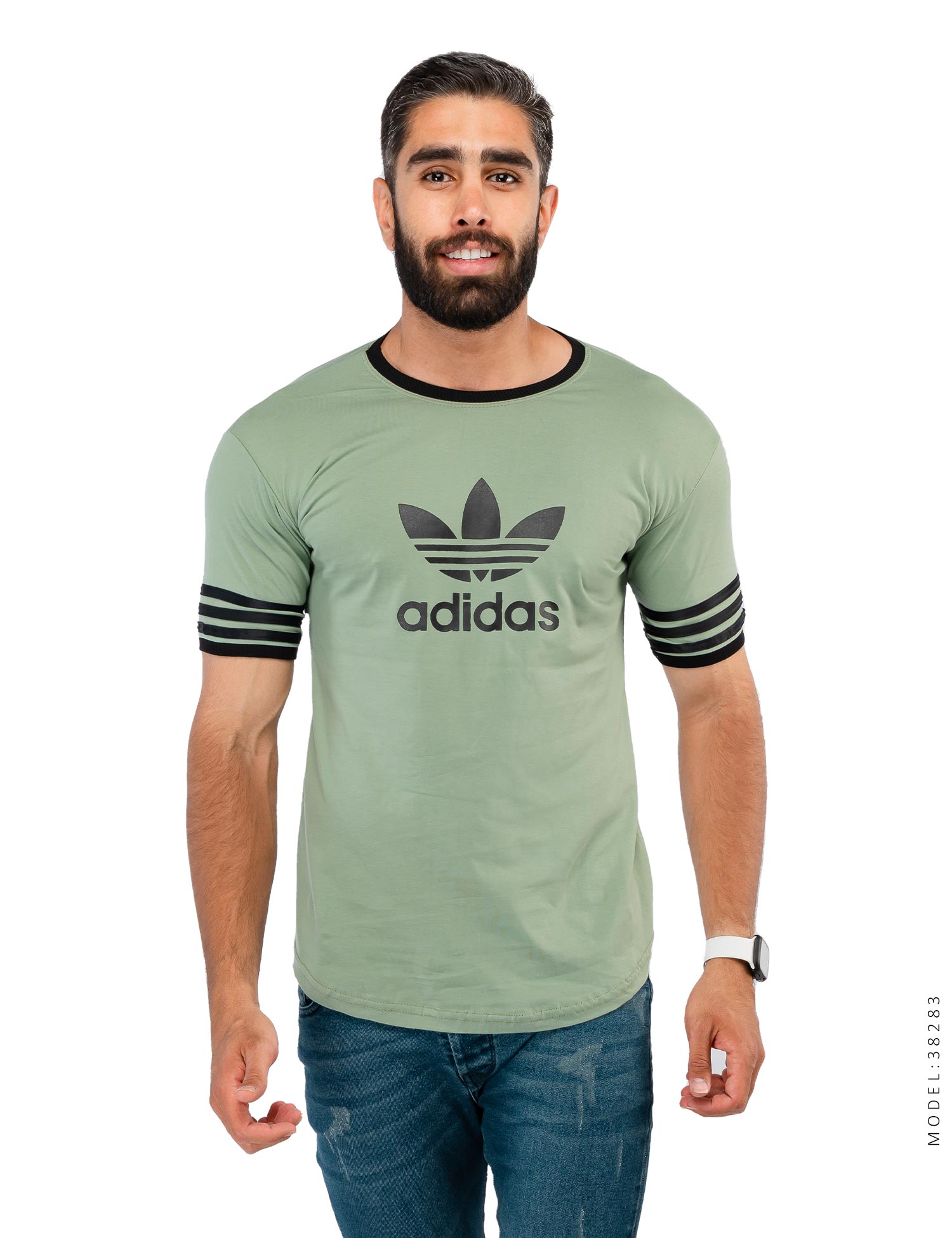 تیشرت مردانه یقه گرد Adidas مدل 38283