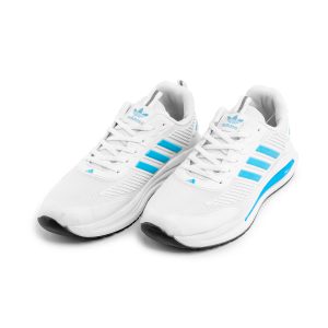 کفش اسپرت Adidas مردانه سفید بندی مدل 43970