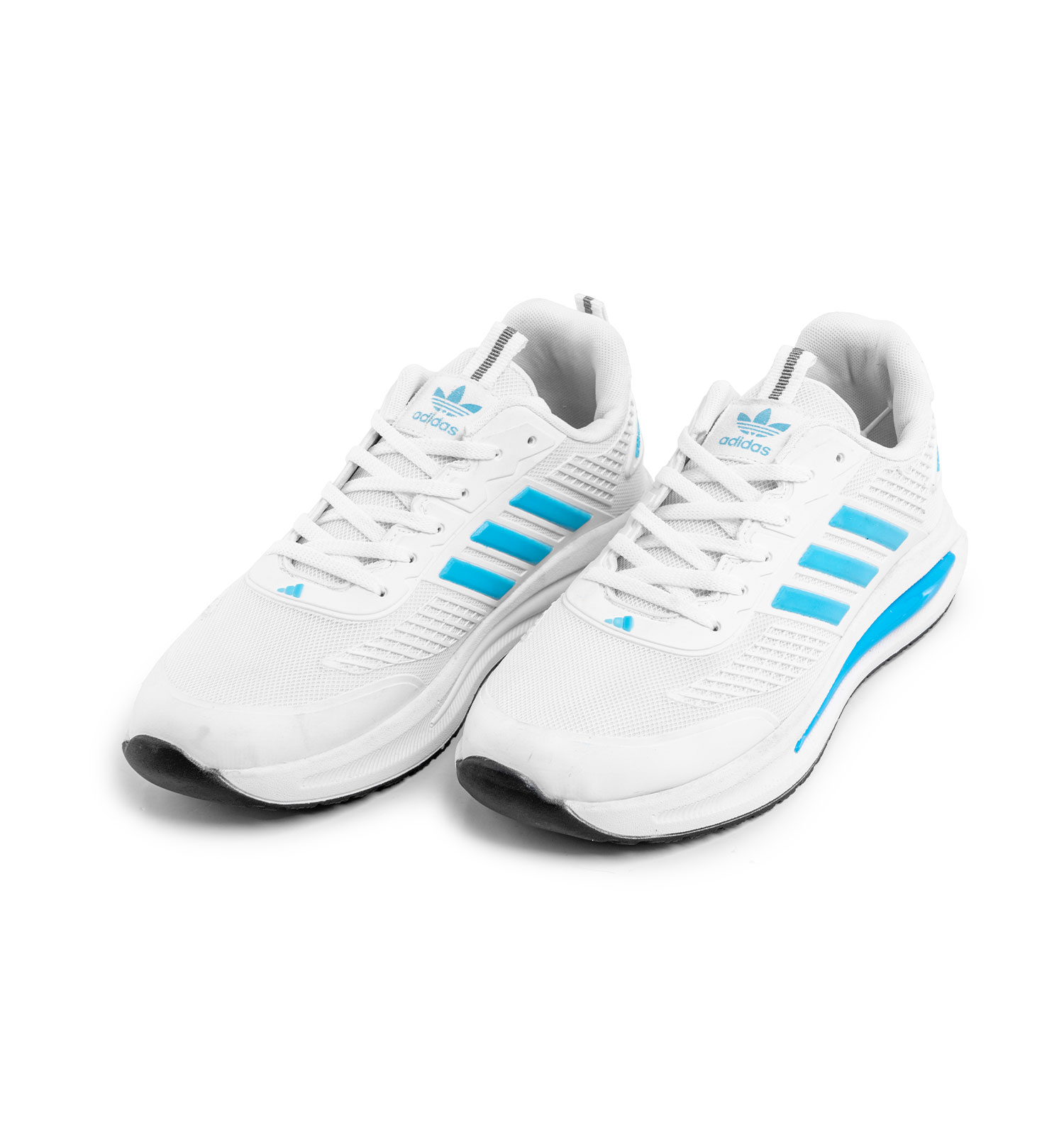 کفش اسپرت Adidas مردانه سفید بندی مدل 43970