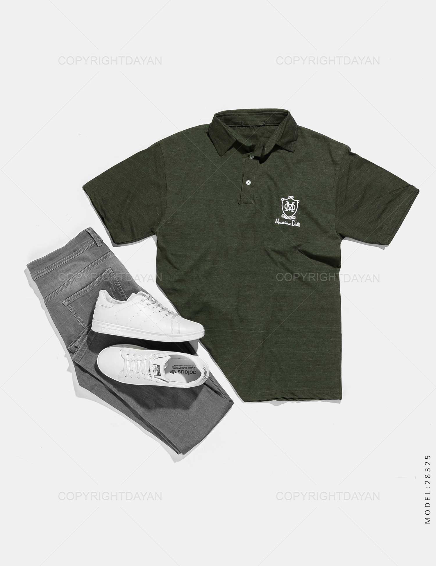 پولوشرت مردانه Massimo Dutti مدل 28325