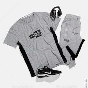 ست تیشرت شلوار مردانه Jack & Jones مدل 28084