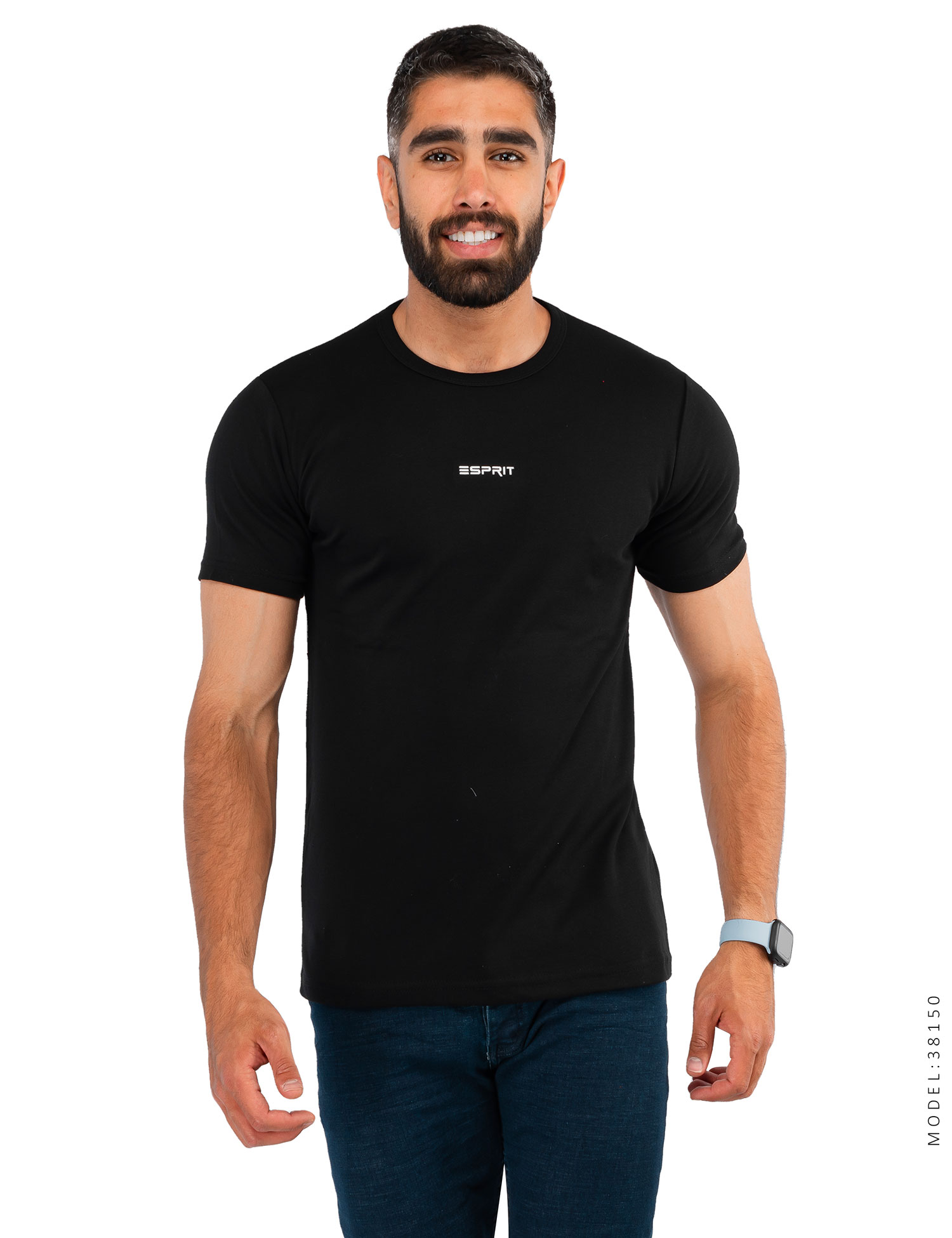 تیشرت مردانه یقه گرد Esprit مدل 38150