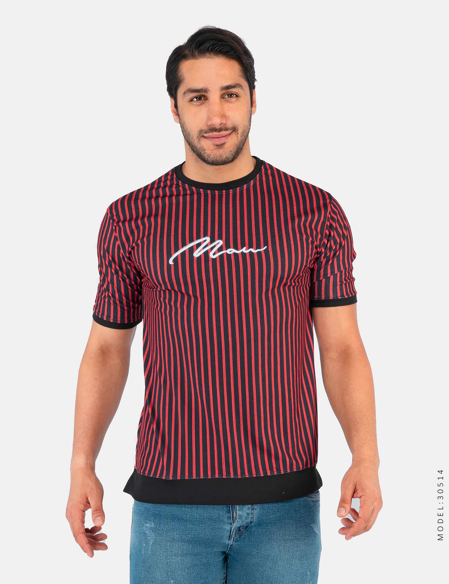 تیشرت مردانه یقه گرد Mason مدل 30514
