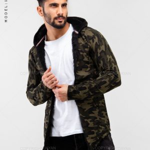 شنل خزدار مردانه ارتشی مدل 17891