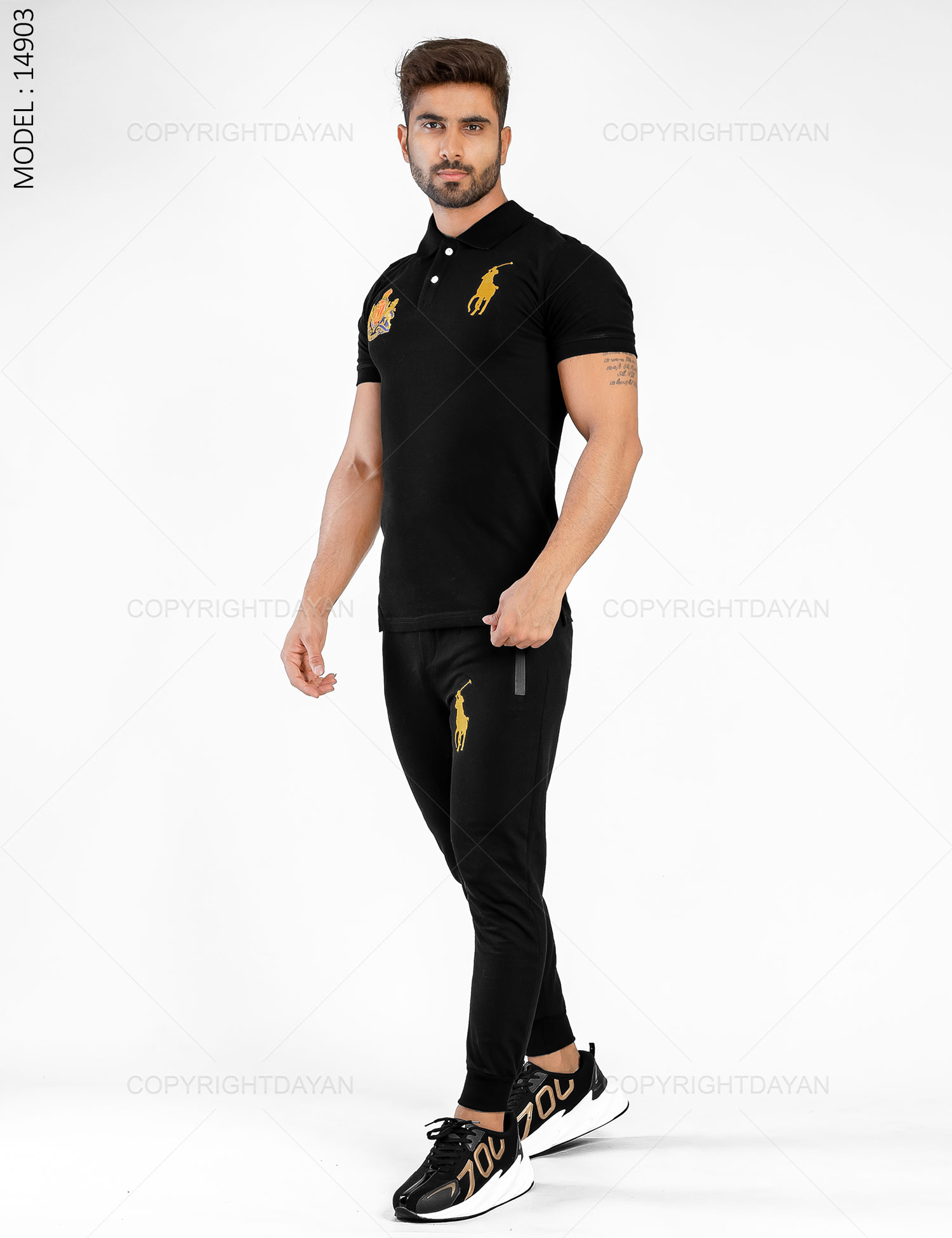 ست پولوشرت شلوار مردانه Polo مدل 14903