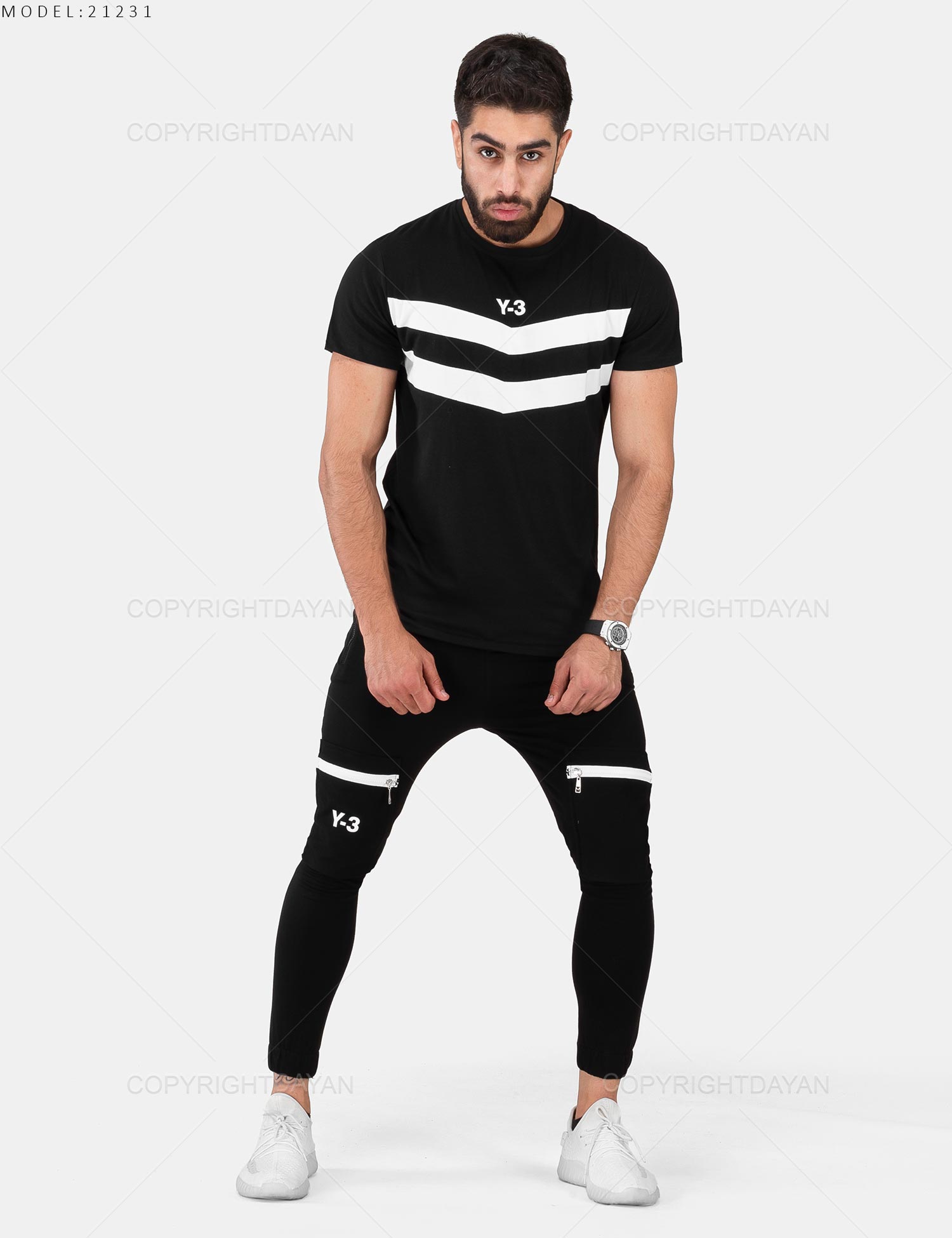 ست تیشرت شلوار مردانه Adidas مدل 21231