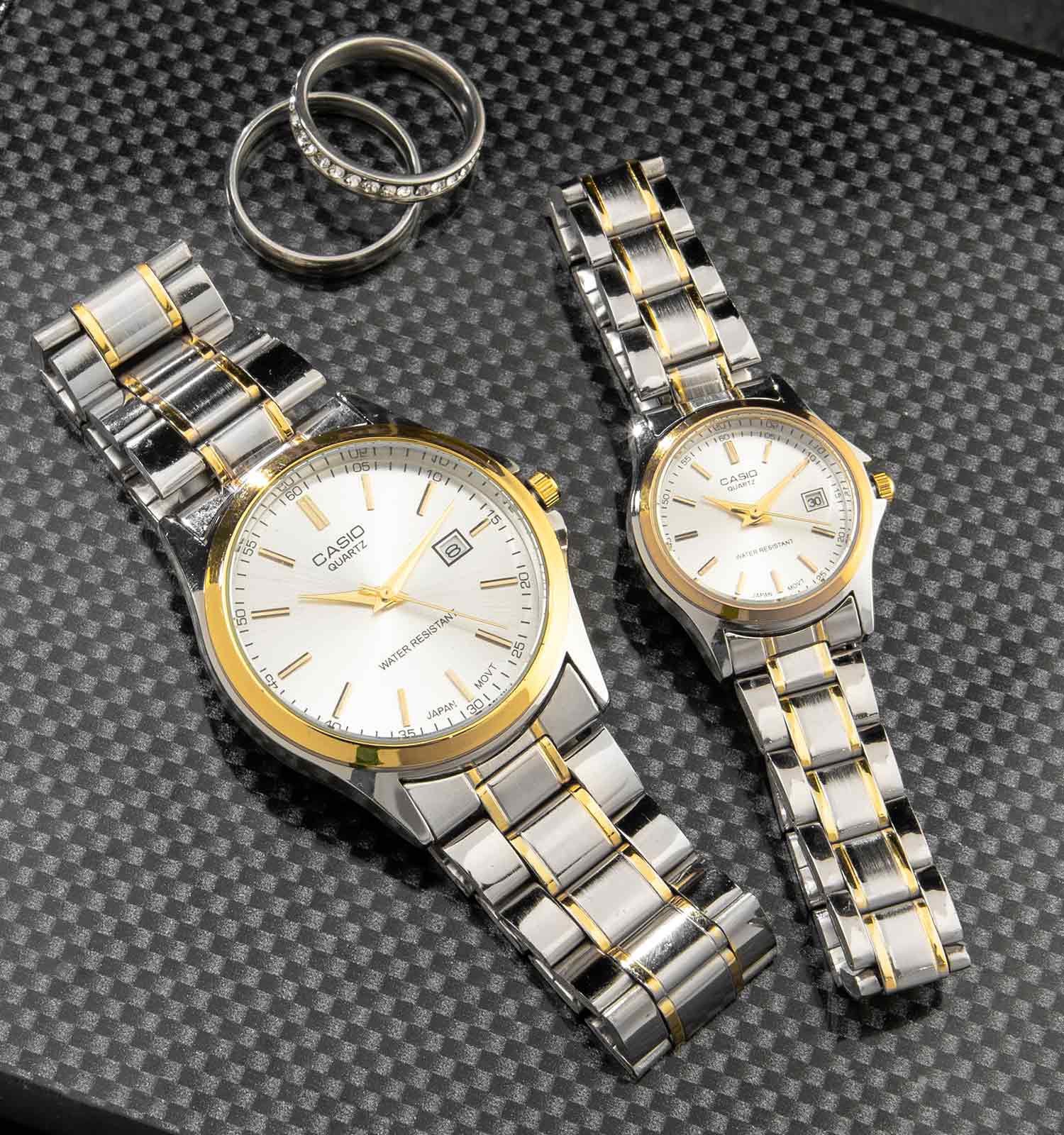 ست ساعت مچی فلزی Casio مدل 42060