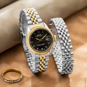ساعت مچی عقربه ای زنانه Rolex مدل 24929