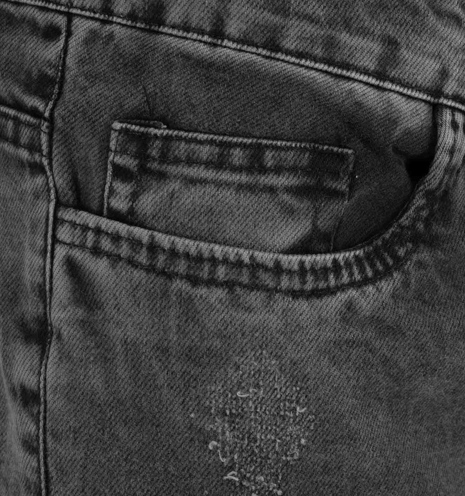 شلوار لی مام استایل مردانه طوسی اسپرت Zara مدل 40115