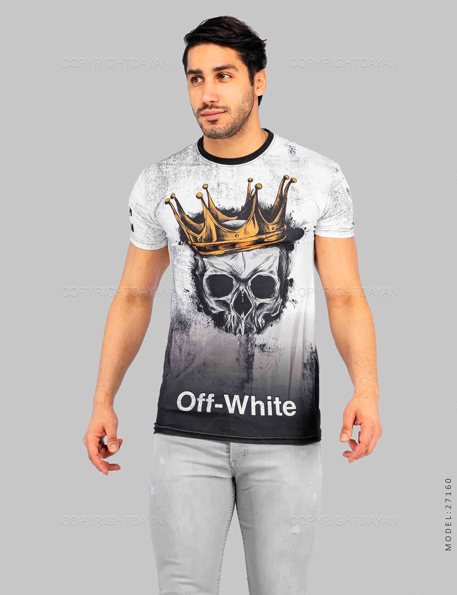 تیشرت مردانه Off – White مدل 27160