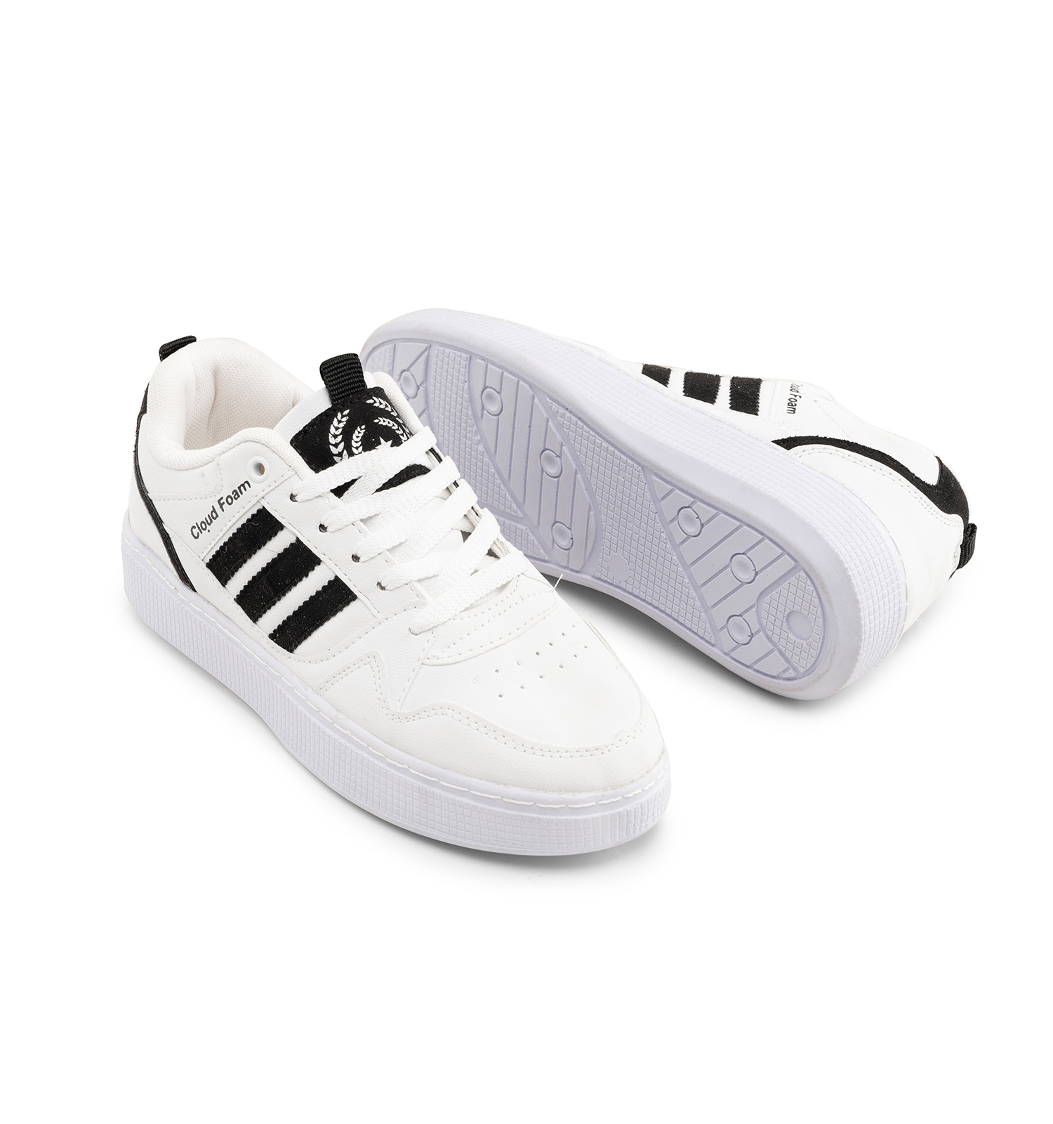 کفش اسپرت Adidas زنانه سفید بندی مدل 45970