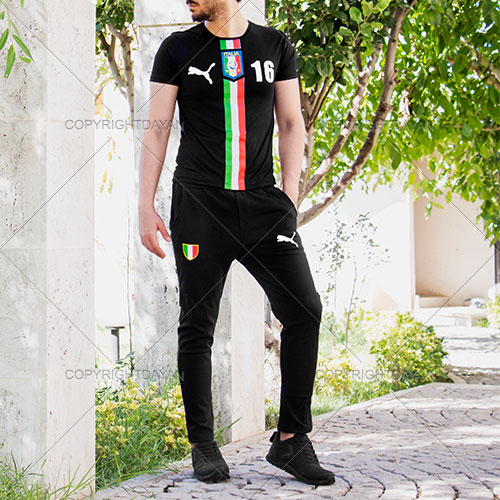 ست تیشرت شلوار ایتالیا Number 16