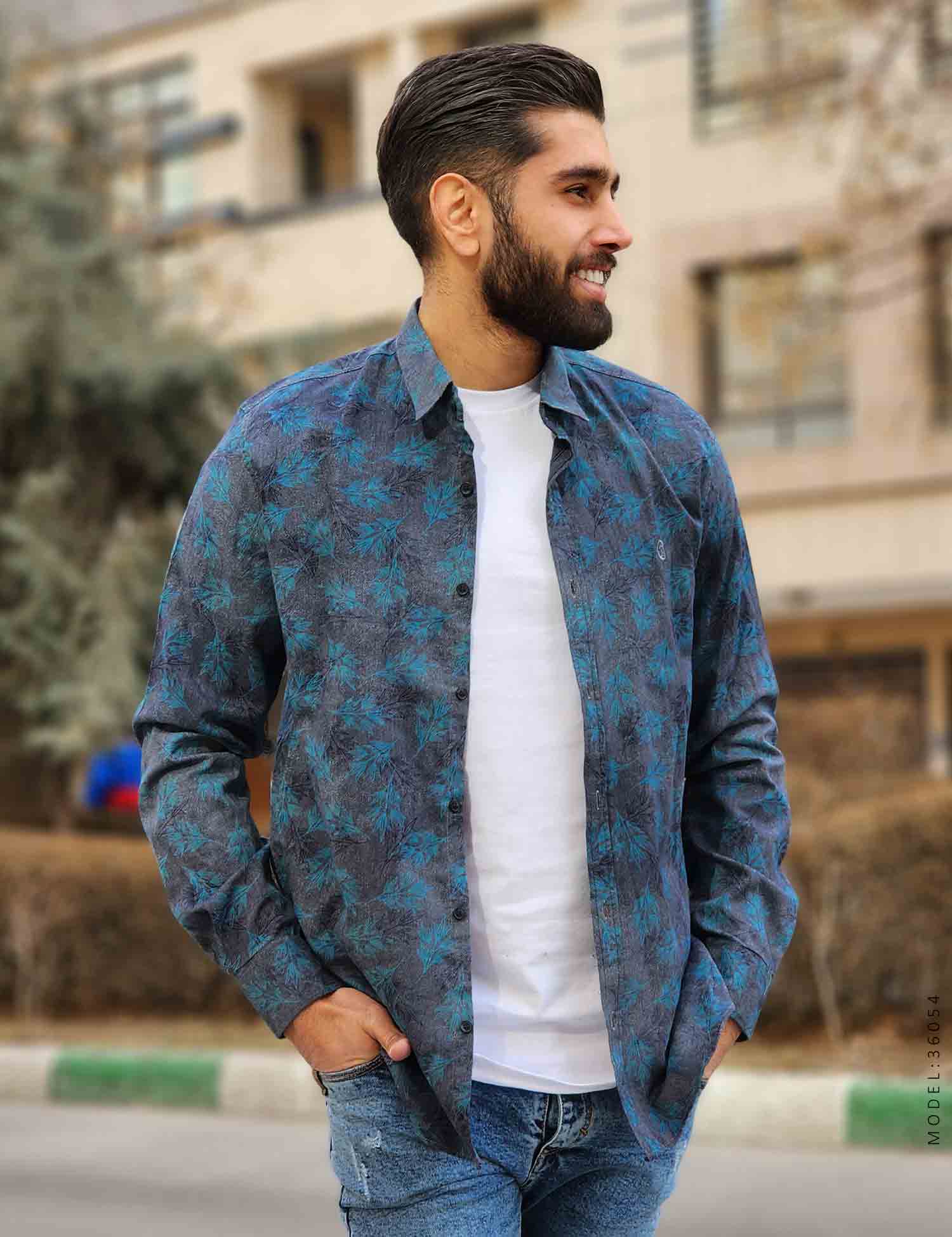 پیراهن مردانه Karen مدل 36054