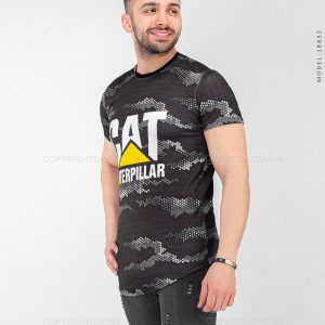 تیشرت مردانه Cat مدل 18852