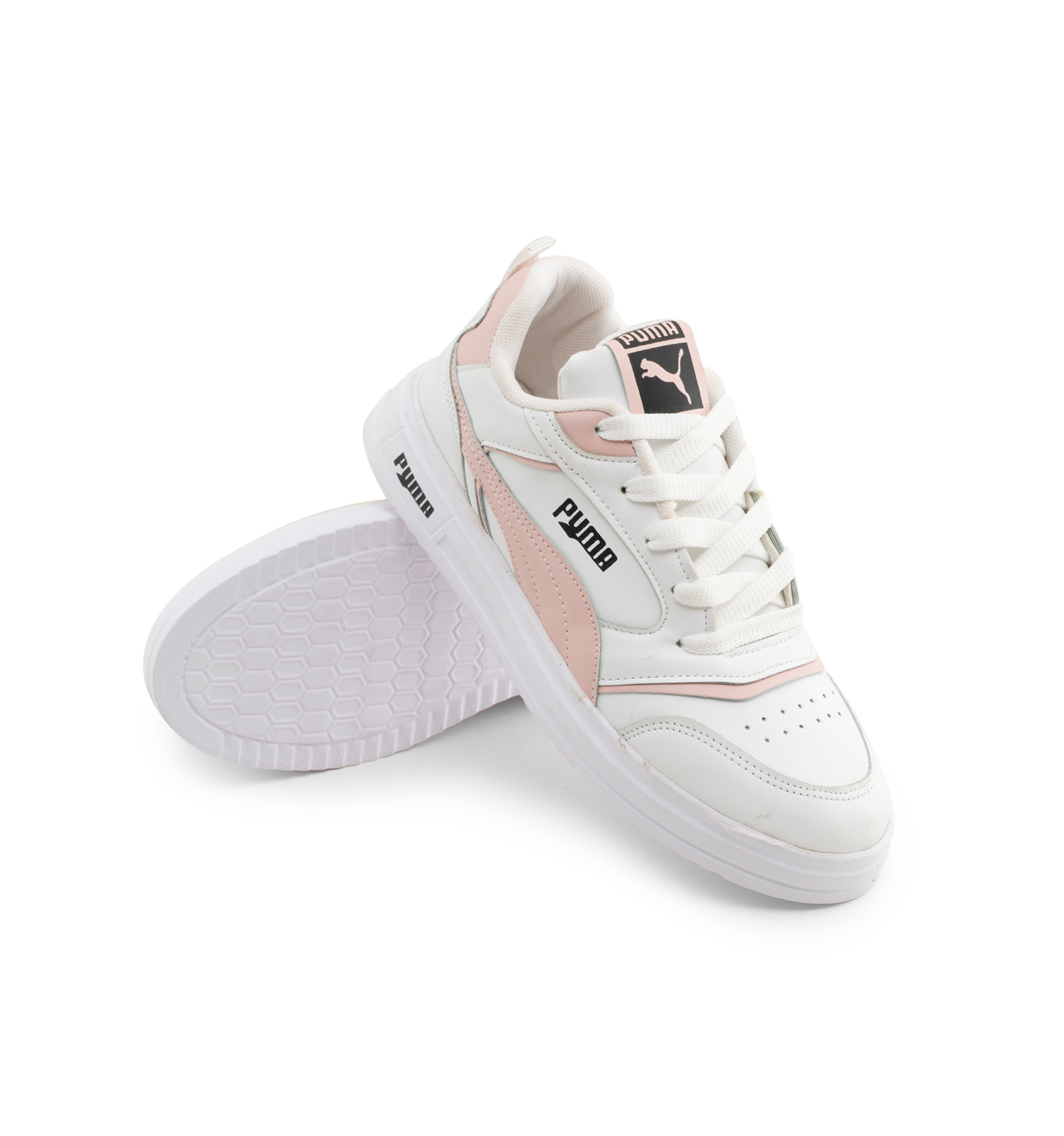کفش اسپرت puma زنانه سفید بندی مدل 45964
