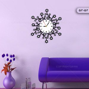 ساعت نگین دار طرح شاهکار