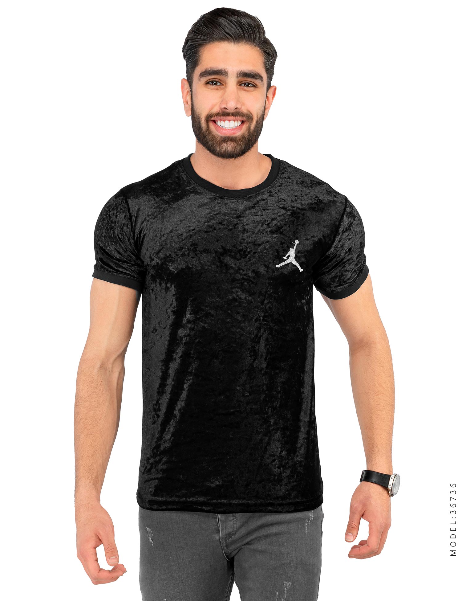 تیشرت مردانه یقه گرد Jordan مدل 36736