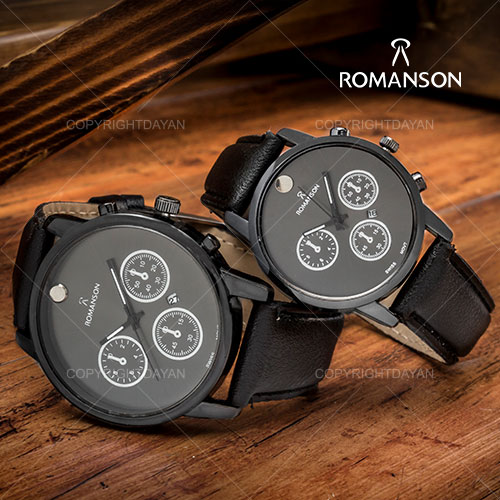 ست ساعت مردانه زنانه Romanson مدل W 9906 (مشکی)