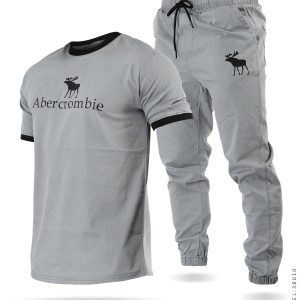 ست تیشرت شلوار اسپرت Abercrombie & Fitch مدل 38010