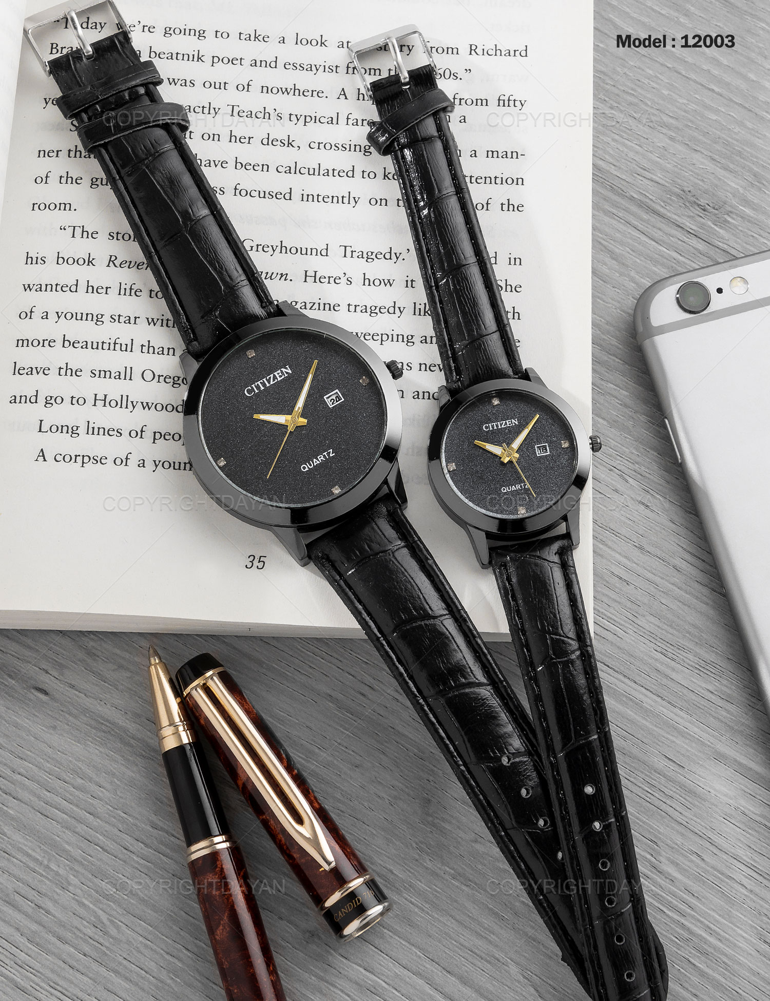 ست ساعت مچی Citizen مدل 12003