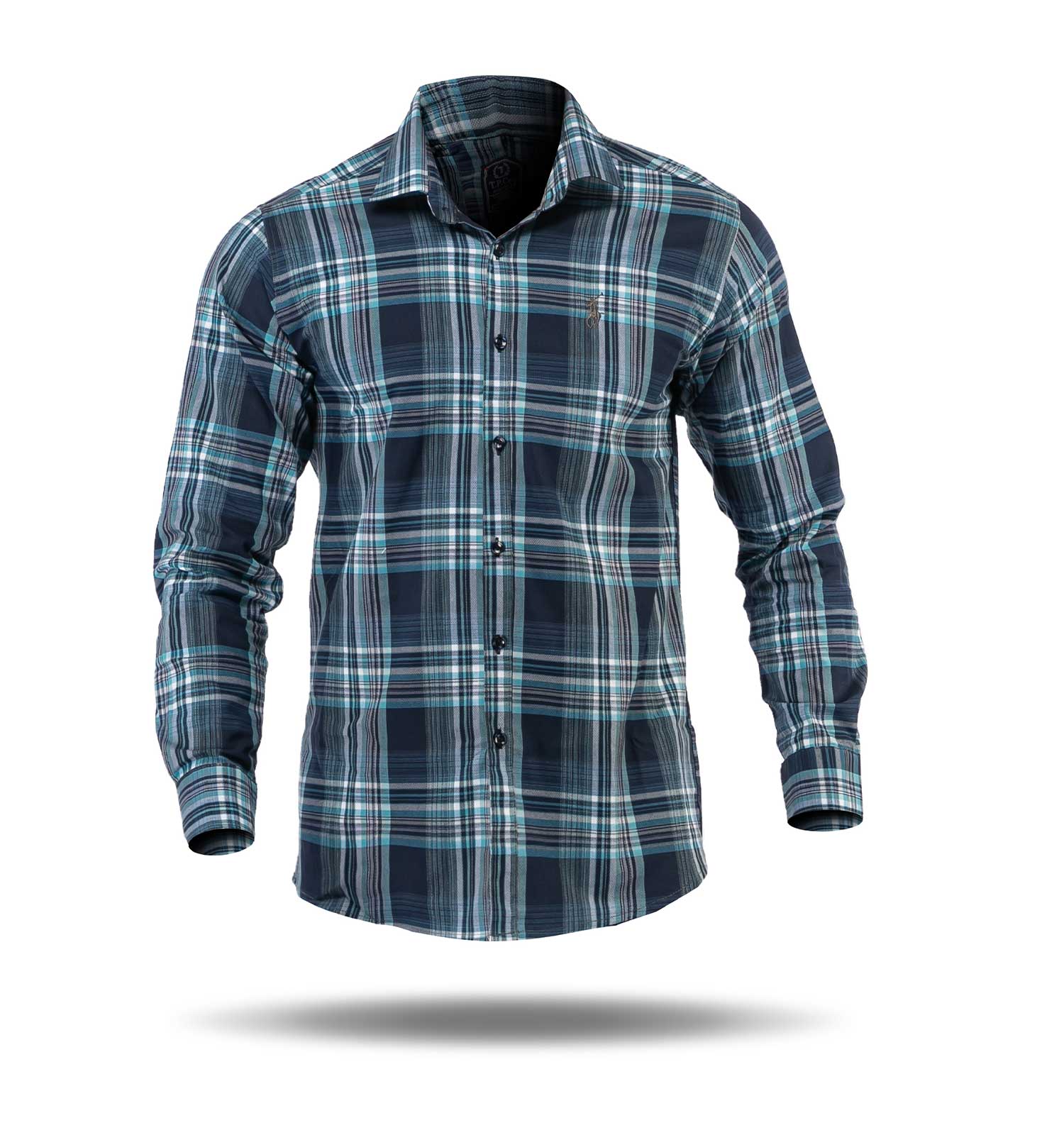 پیراهن مردانه چهارخانه Polo مدل 36827