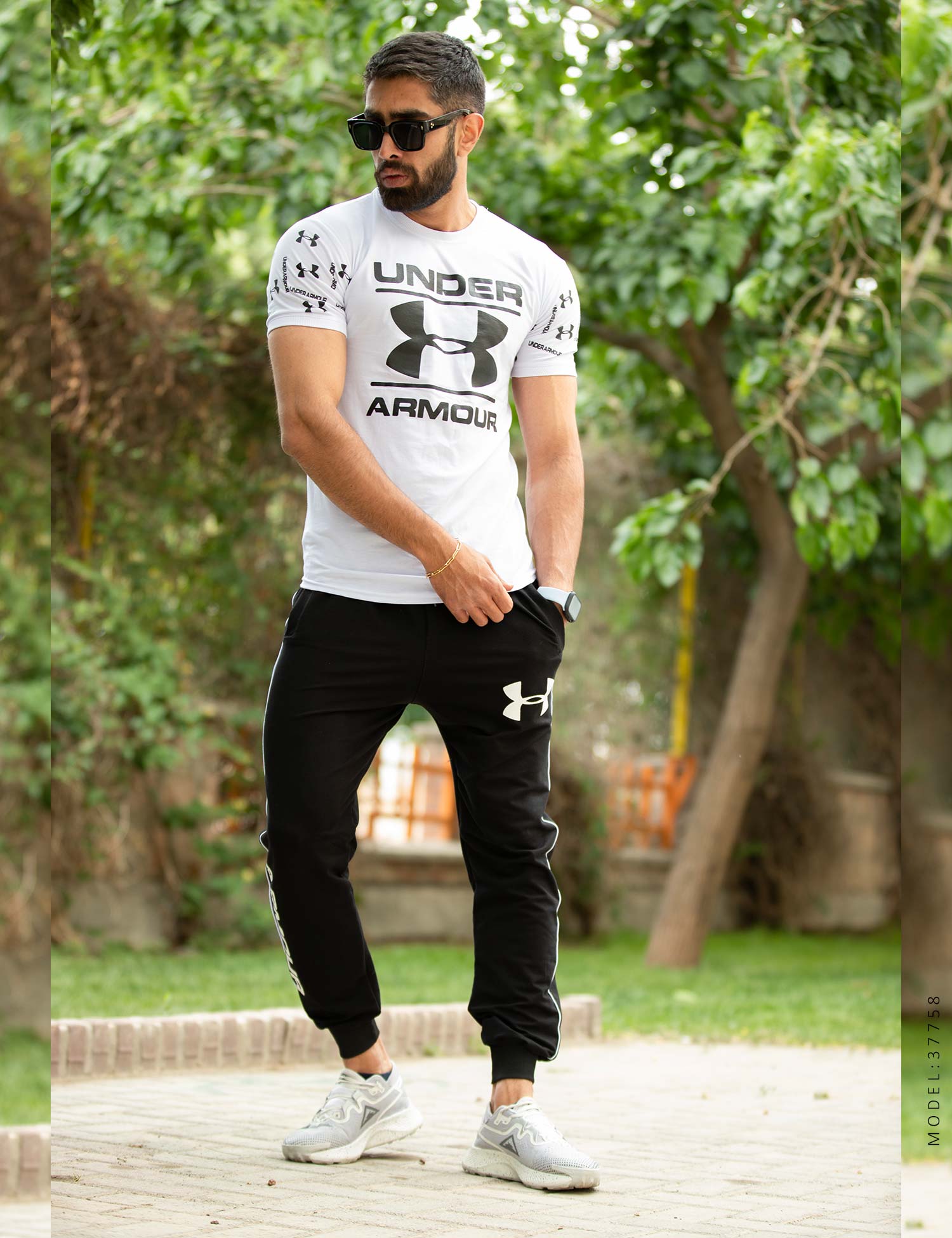 ست تیشرت شلوار مردانه Under Armour مدل 37758