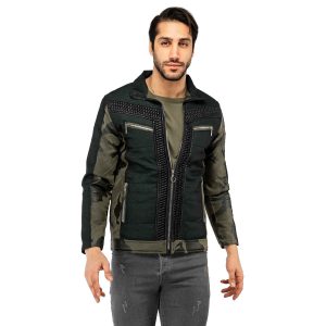 کاپشن چرمی مردانه Lima مدل 33742