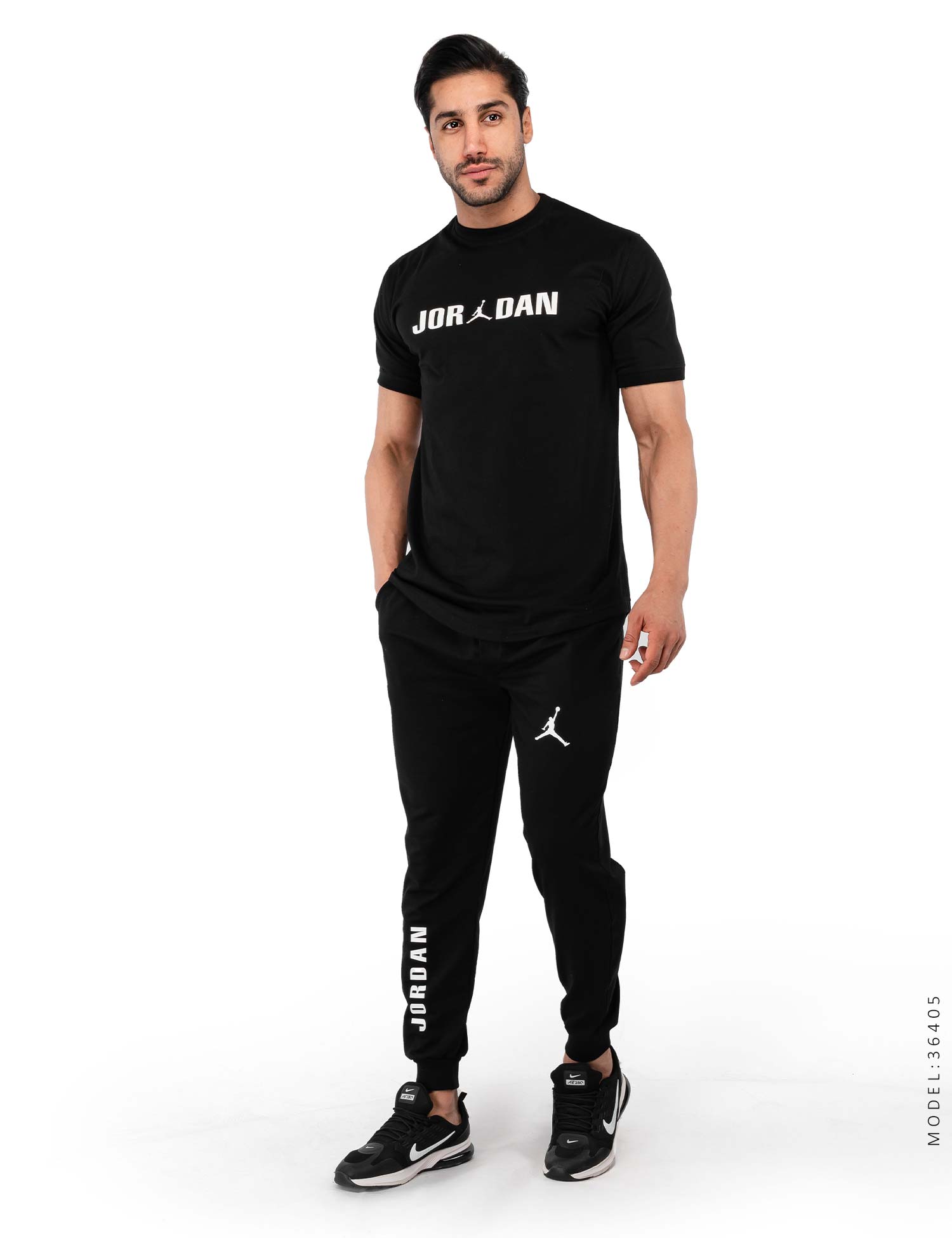 ست تیشرت شلوار مردانه Jordan مدل 36405
