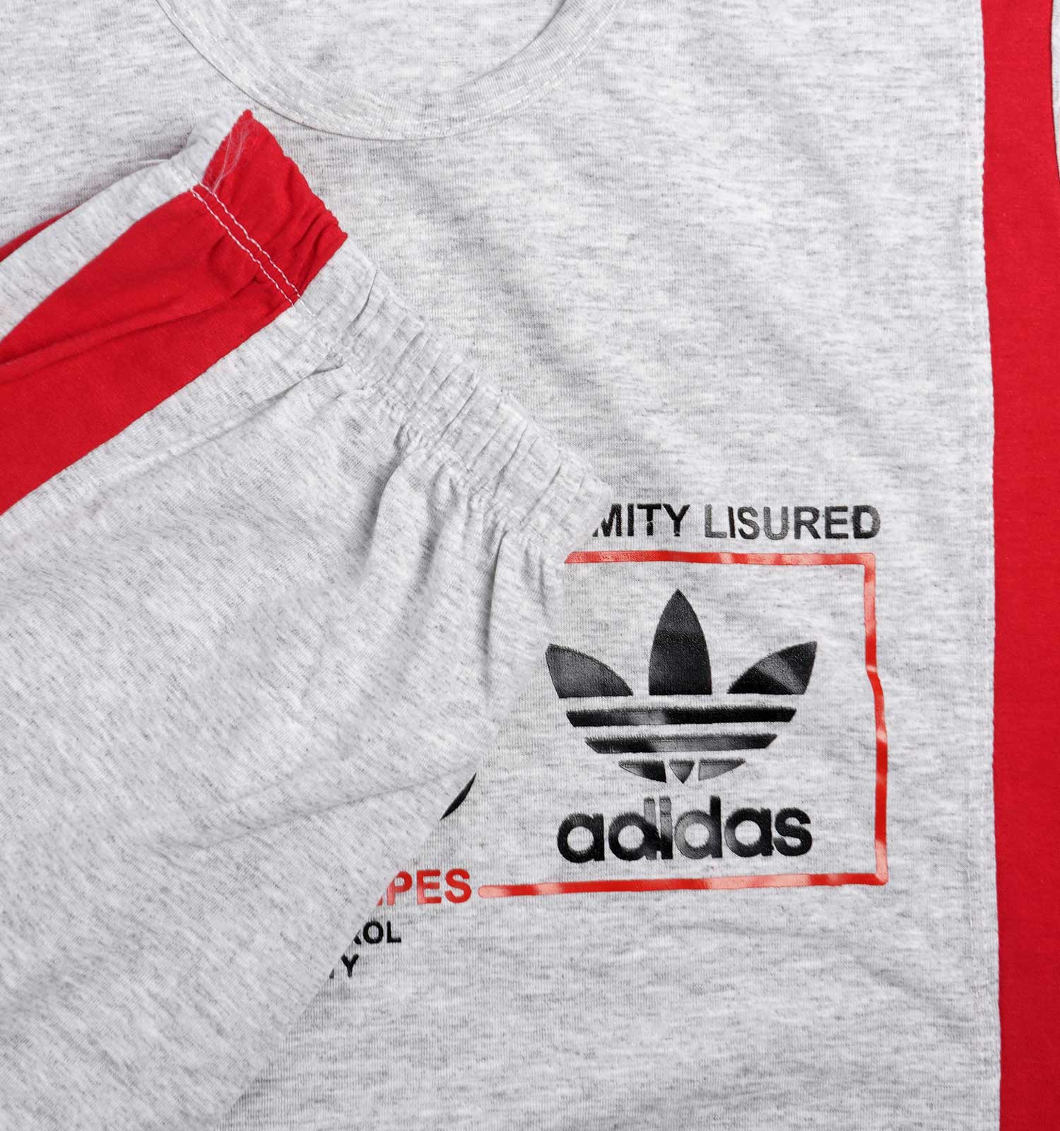ست رکابی شلوارک مردانه Adidas مدل 42931