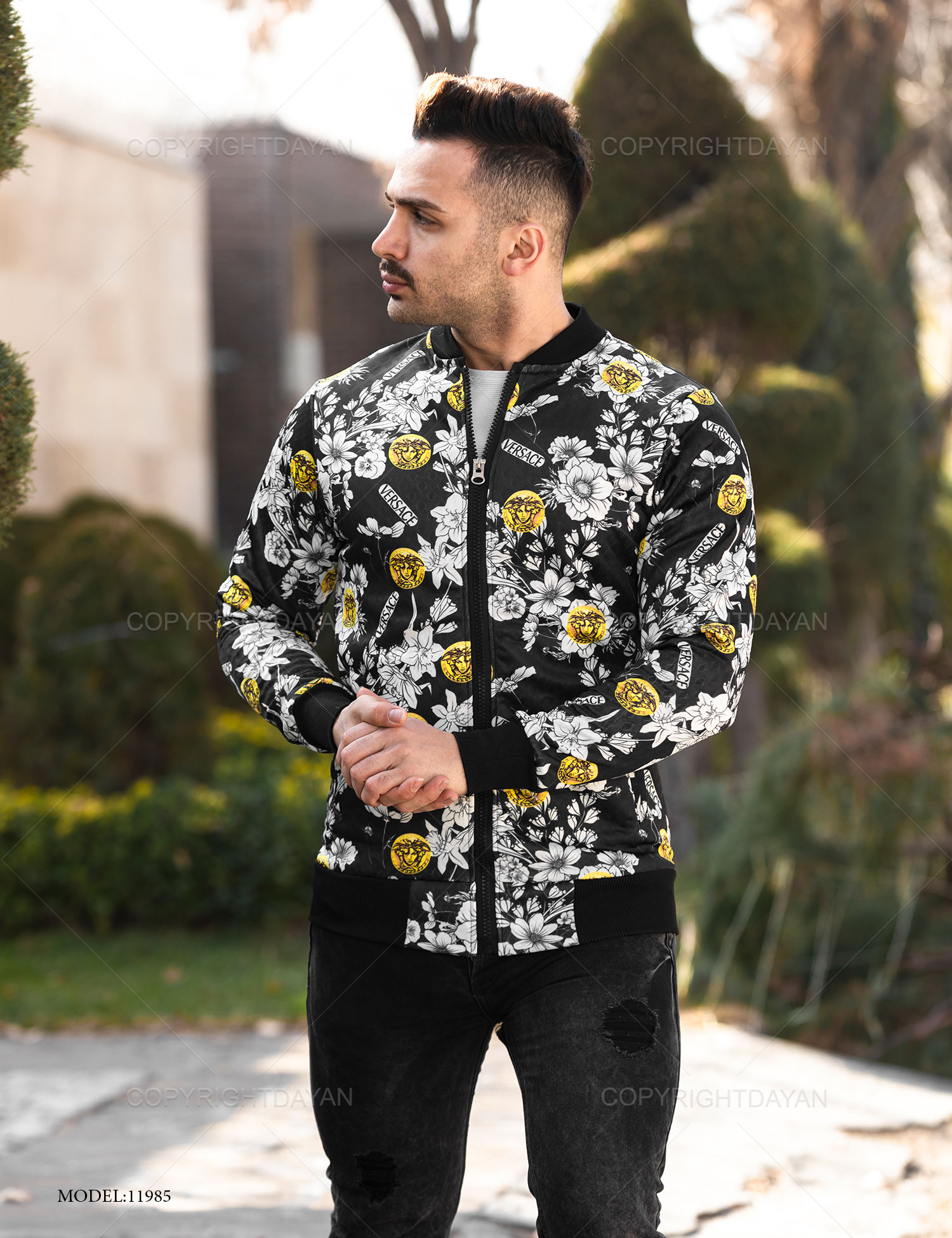 سویشرت مردانه Versace مدل 11985