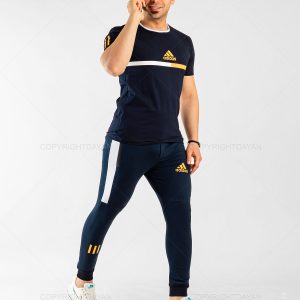 ست تیشرت شلوار مردانه Adidas مدل 14240