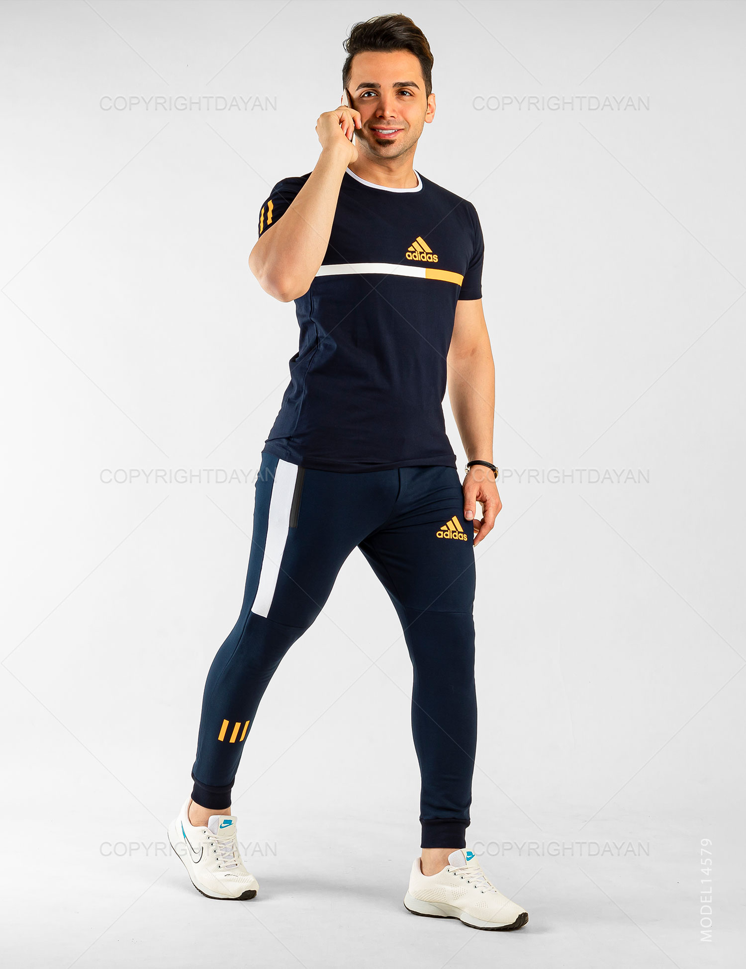 ست تیشرت شلوار مردانه Adidas مدل 14240