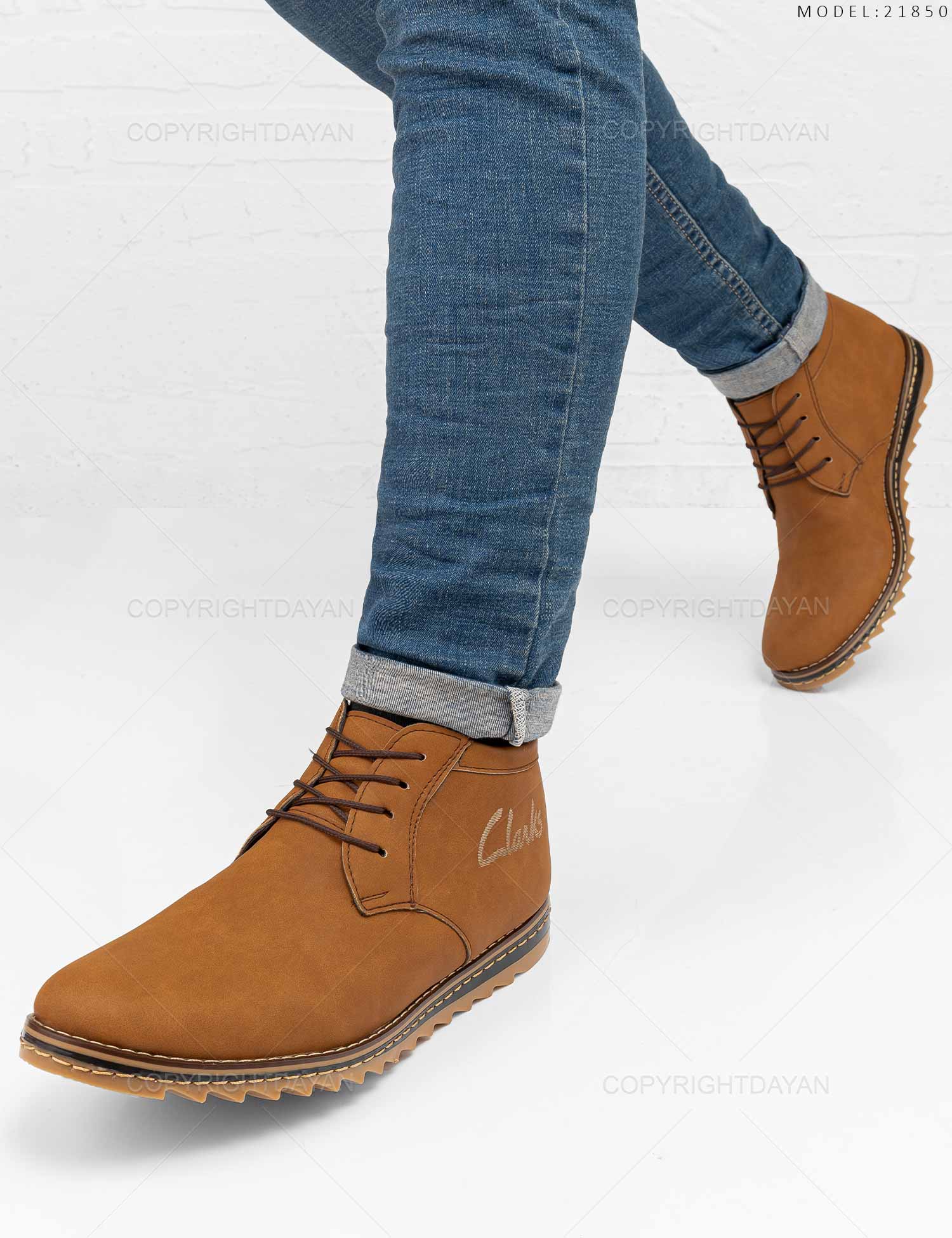 نیم بوت مردانه Clarks مدل 21850