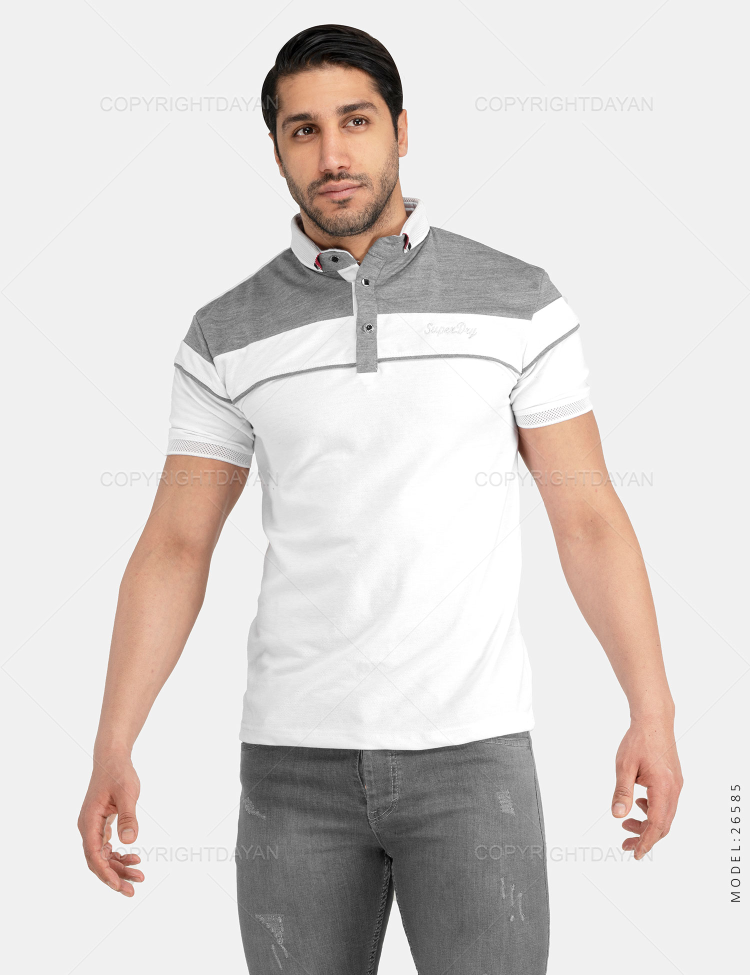 پولوشرت مردانه Superdry مدل 26585