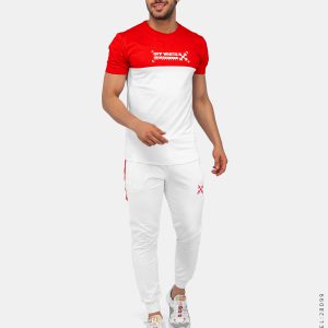 ست تیشرت شلوار مردانه Off – white مدل 28099